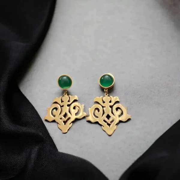 Handmade Brass Earrings