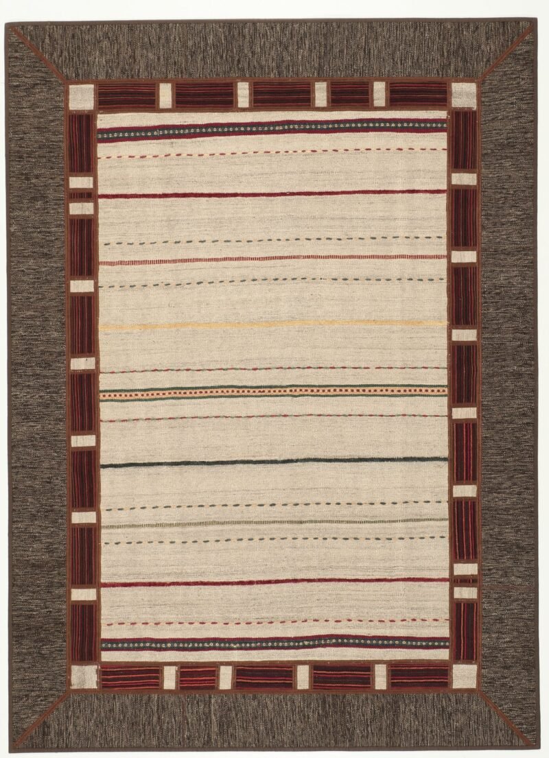 Handwoven Persian Kilim patchwork