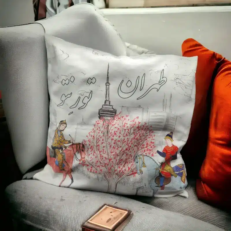 Handmade Tehran Toronto cushion cover