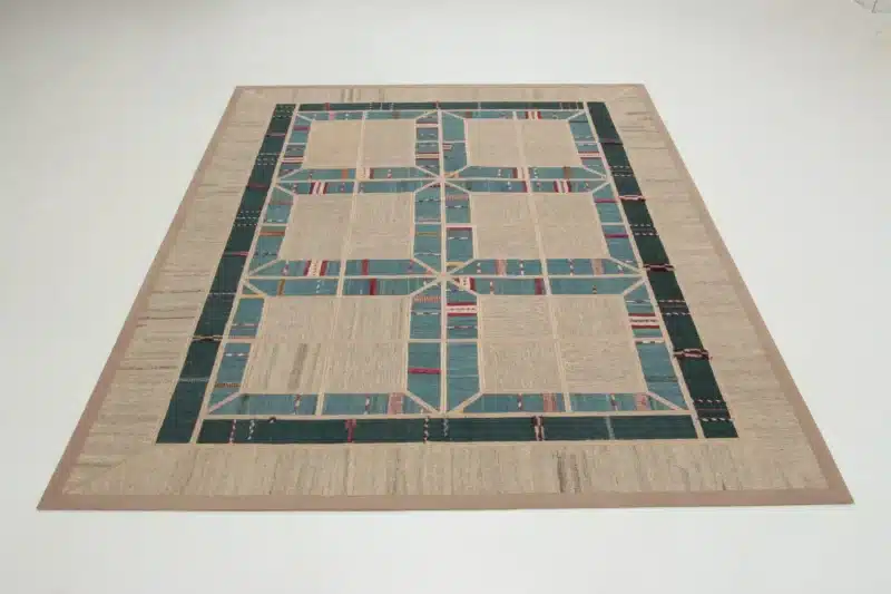 Handwoven Persian Kilim patchwork