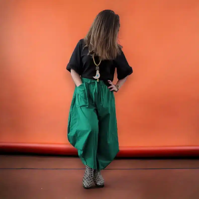 Linen Green pants