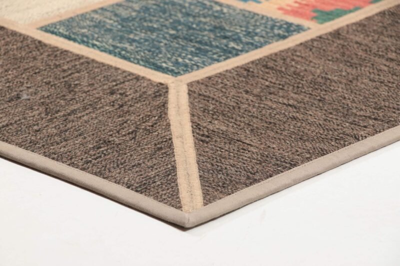 Handwoven Persian Kilim patchwork