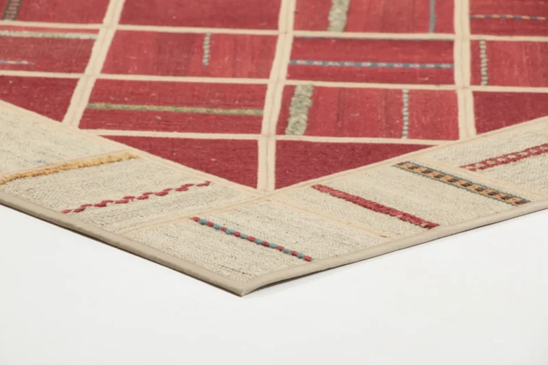 Handwoven Persian Kilim patchwork