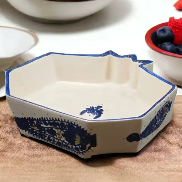 pomegranate ceramic bowl