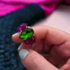 Ring with Colourful Beads