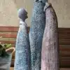 Papier mache sculpture designed with mirror