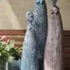 Papier mache sculpture designed with mirror