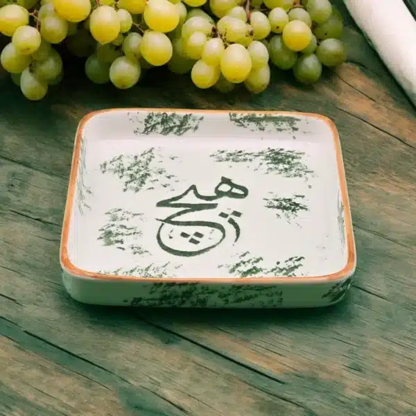 handmade ceramic dish