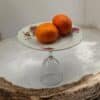 Rose Floral Porcelain Stemmed Plate