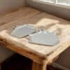 Hammered Nickel Plated Copper Serving Plate