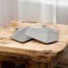 Hammered Nickel Plated Copper Serving Plate