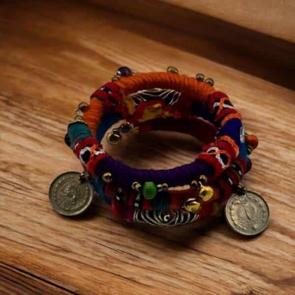 Handmade Three Row Bracelet